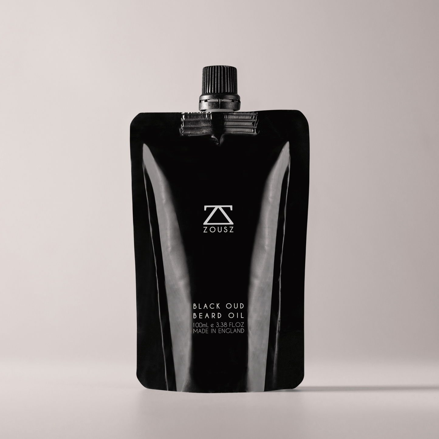 Black Oud Beard Oil 100mL Refill Pouch - Beard Oil - Faithful Nutrition