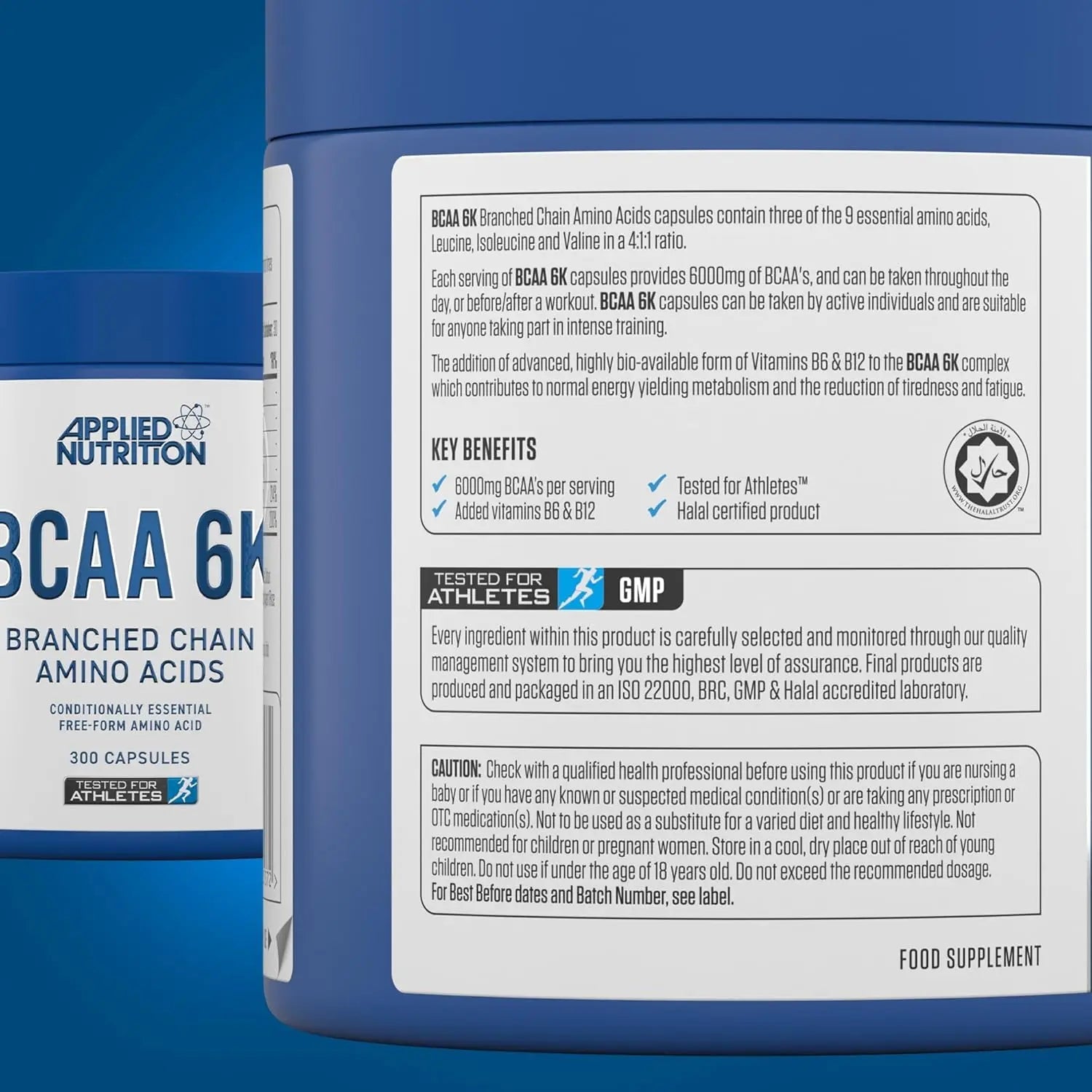 Applied Nutrition BCAA 6K - Capsules - Faithful Nutrition