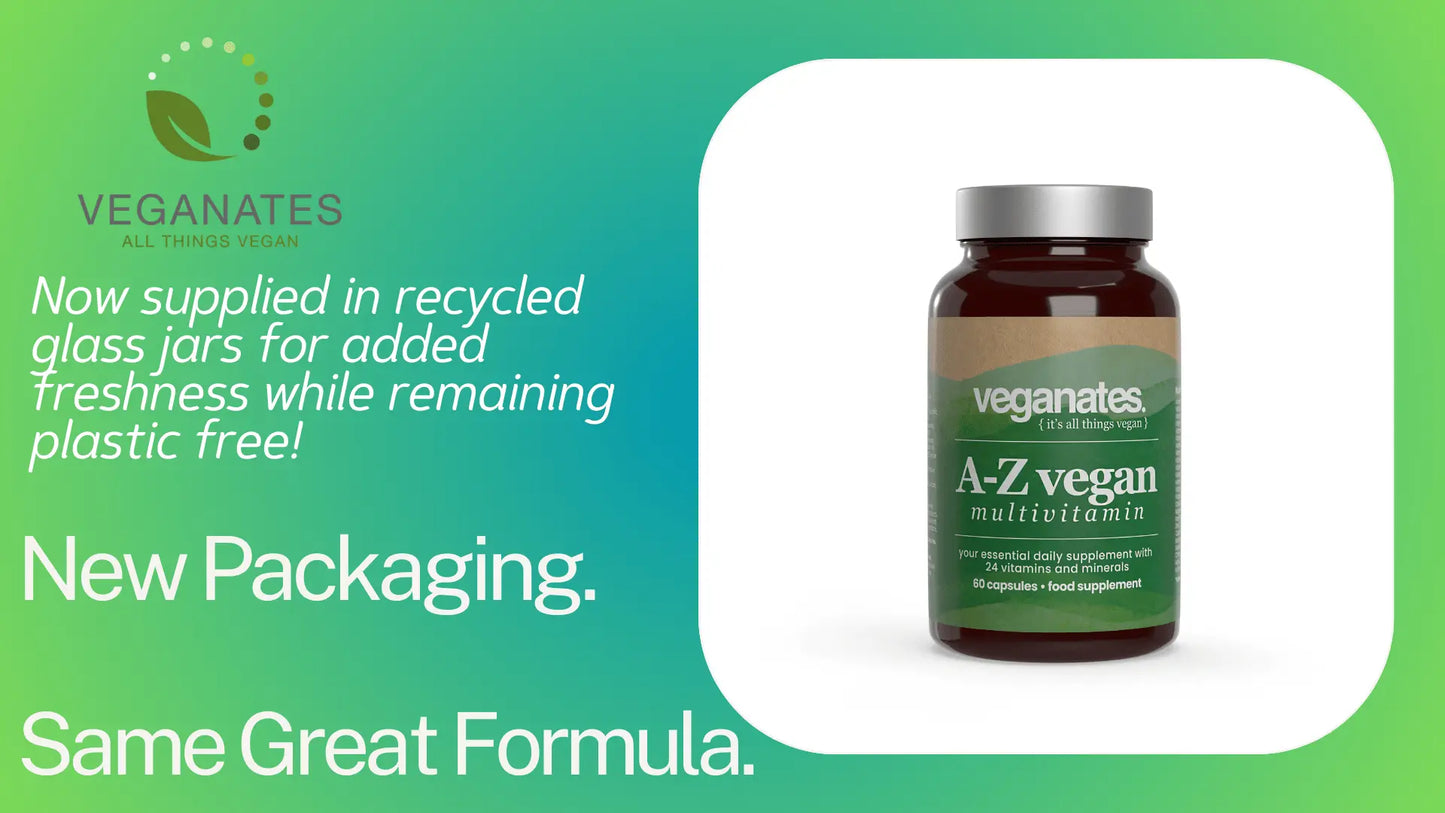 Veganates Ethical UK Vegan Multivitamin Supplement - Capsules - Faithful Nutrition