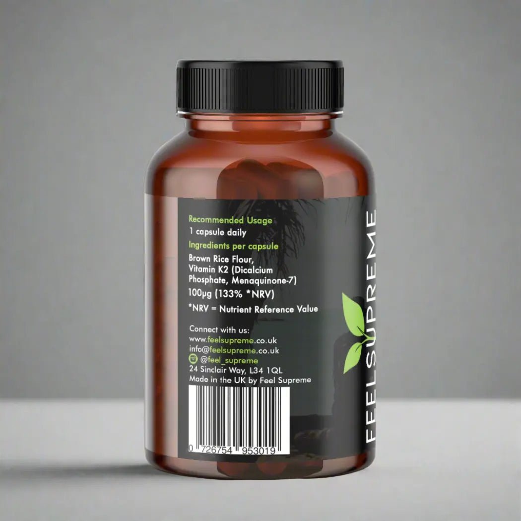 Feel Supreme Vitamin K2 MK7 60 Capsules - Capsules - Faithful Nutrition