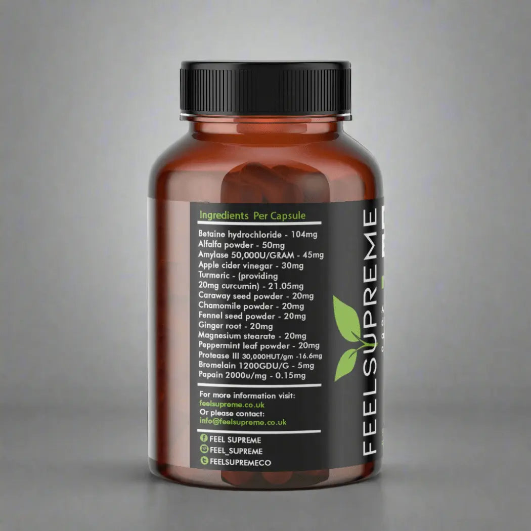 Feel Supreme Digestive Enzymes - Capsules - Faithful Nutrition