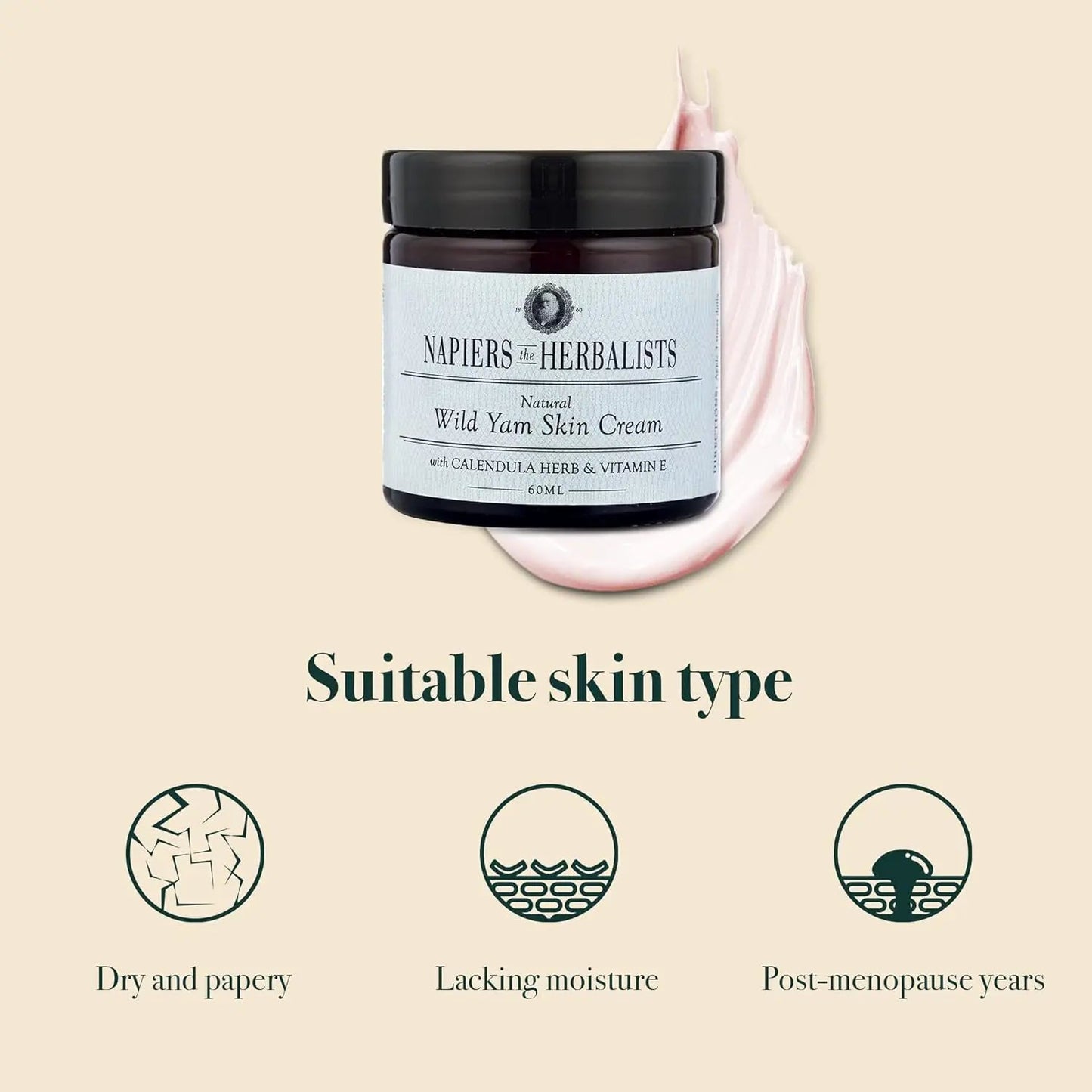 Napiers Wild Yam Skin Cream - Cream and Lotions - Faithful Nutrition
