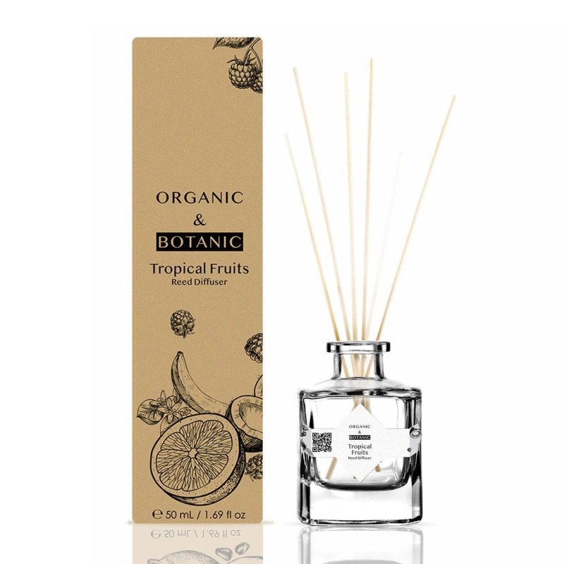 Tropical Fruits Reed Diffuser 50ml - Diffuser - Faithful Nutrition