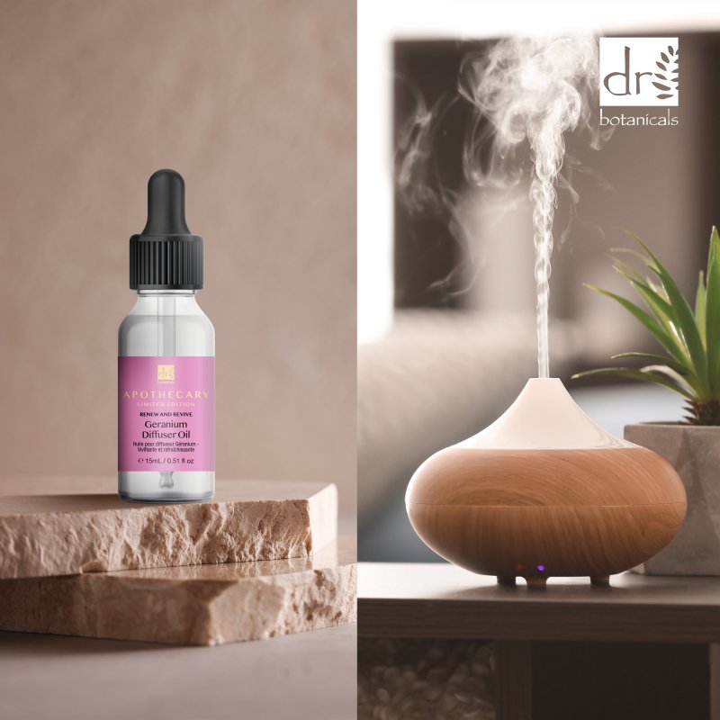 Renew & Revive Geranium Diffuser Oil 15ml - Diffuser Oil - Faithful Nutrition