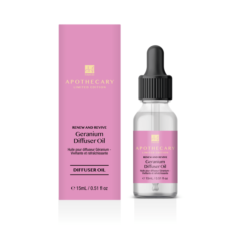 Renew & Revive Geranium Diffuser Oil 15ml - Diffuser Oil - Faithful Nutrition