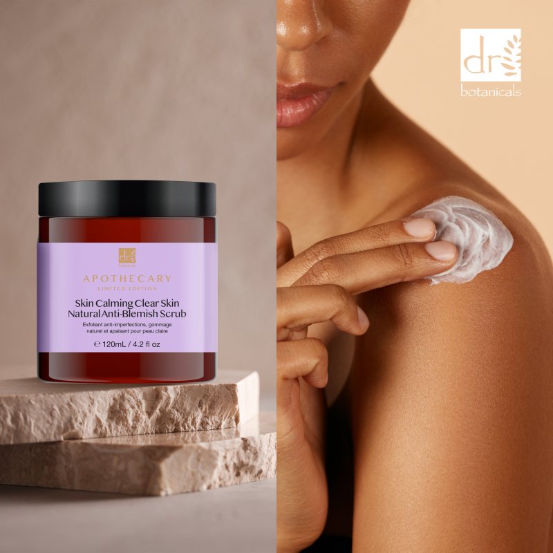 Skin Calming Clear Skin Natural Anti - Blemish Scrub 120ml - Exfoliator - Faithful Nutrition