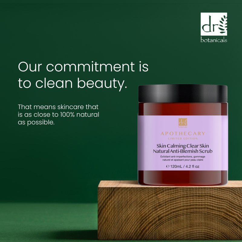 Skin Calming Clear Skin Natural Anti - Blemish Scrub 120ml - Exfoliator - Faithful Nutrition