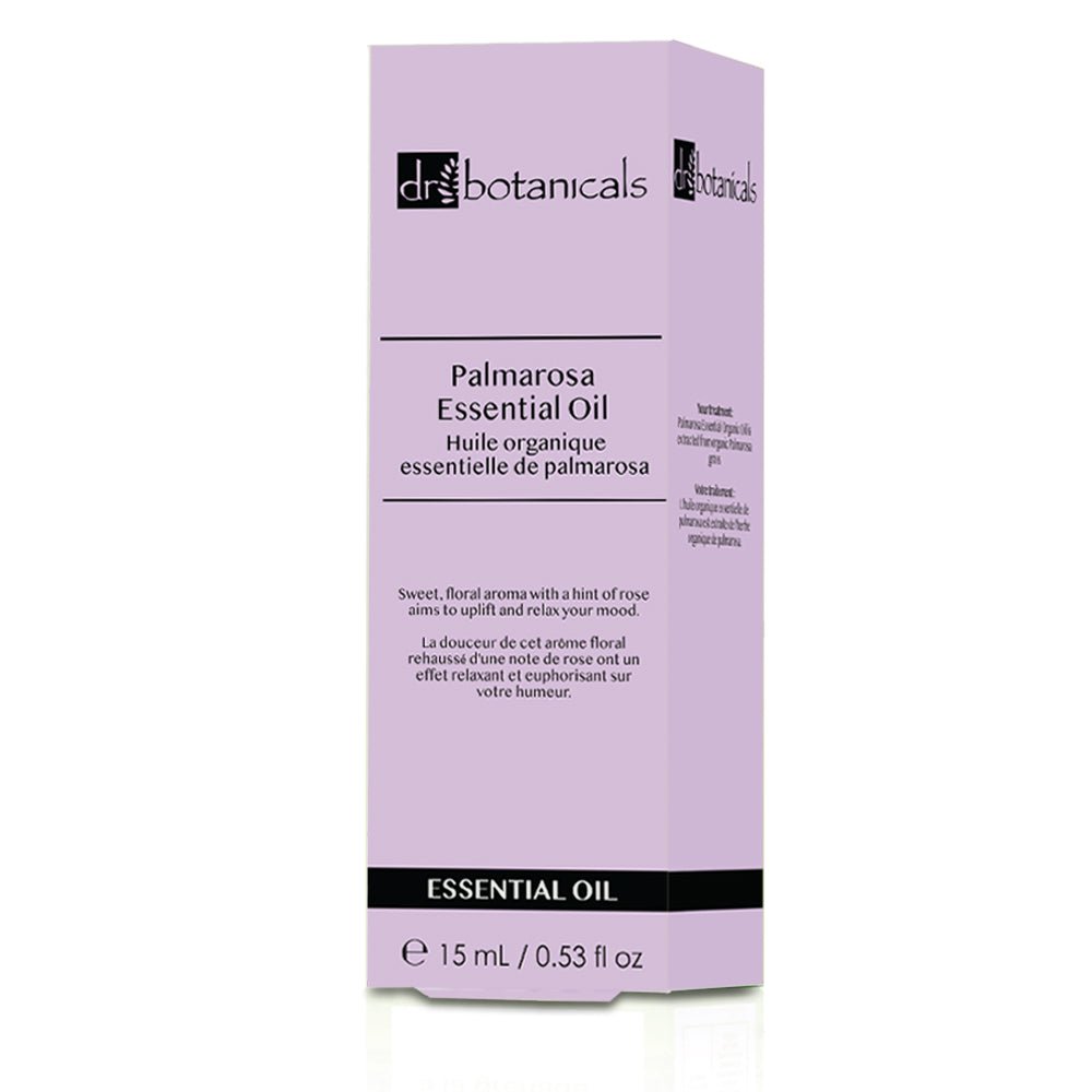 Dr Botanicals Palmarosa Essential Oil 15ml - Facial Oil - Faithful Nutrition