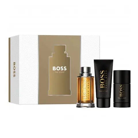 Hugo Boss The Scent Gift Set (100ml EDT 100ml Shower Gel 75g Deodorant Stick) - Faithful Nutrition