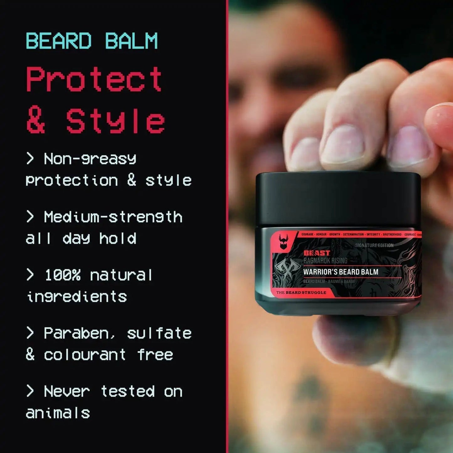 Warriors Beard Balm - Beast - Faithful Nutrition
