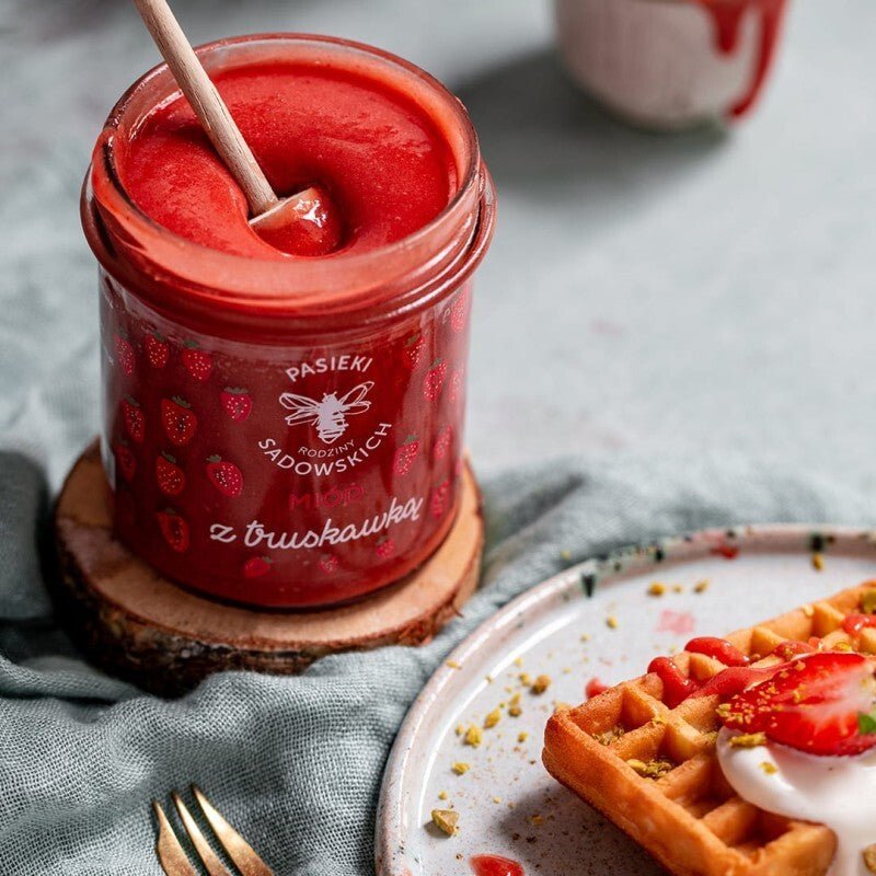 Honey with Strawberry 430g - Foods - Faithful Nutrition