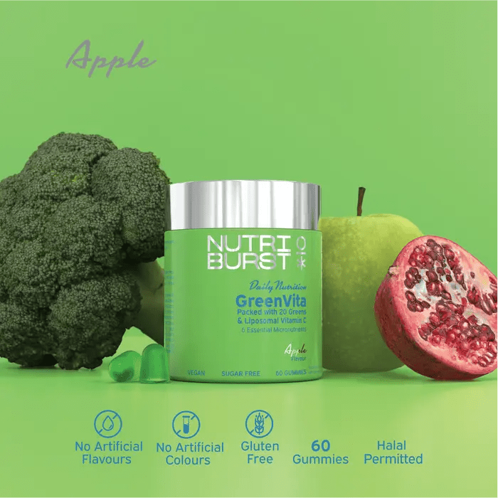 Nutriburst GreenVita 60 Gummies - Gummies - Faithful Nutrition