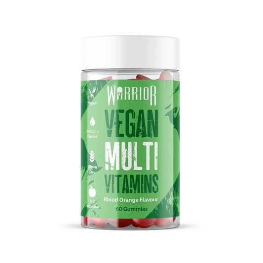 Warrior Vegan Multi Vitamin Gummies 60 Orange Flavour Gummies - Gummies - Faithful Nutrition