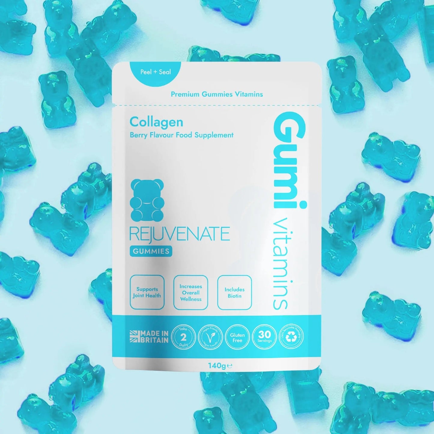 Gumi Vitamins REJUVENATE Collagen Gummies - Gummies - Faithful Nutrition