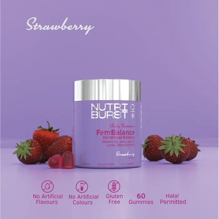 Nutriburst fembalance 60 gummies - Gummies - Faithful Nutrition