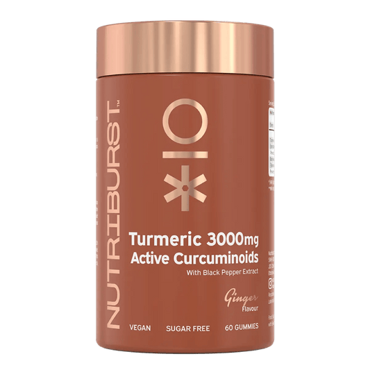 Nutriburst Turmeric 3000mg 60 Gummies - Gummies - Faithful Nutrition
