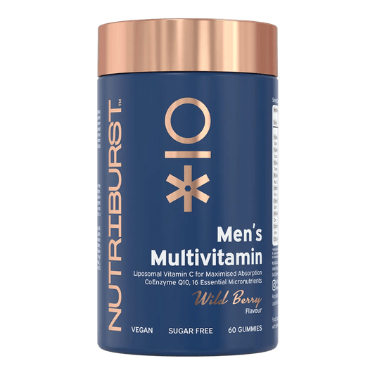 Nutriburst Men's Multivitamin 60 Gummies Wild Berry - Gummies - Faithful Nutrition