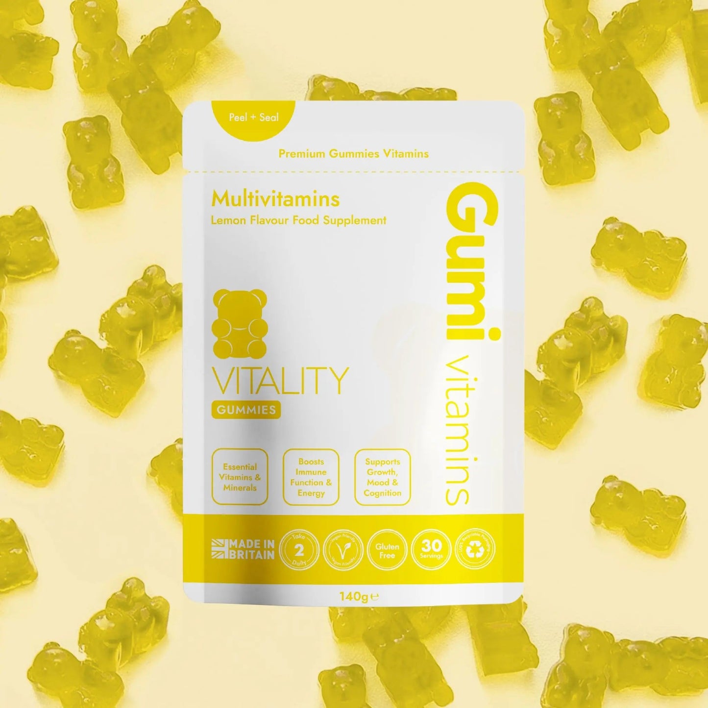 Gumi Vitamins VITALITY Multivitamin Gummies - Gummies - Faithful Nutrition
