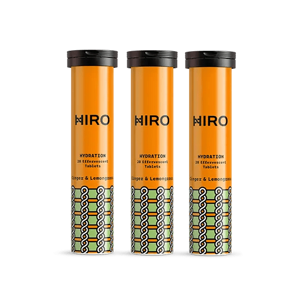 Hydration - Ginger & Lemongrass Triple Pack - Hydration - Faithful Nutrition