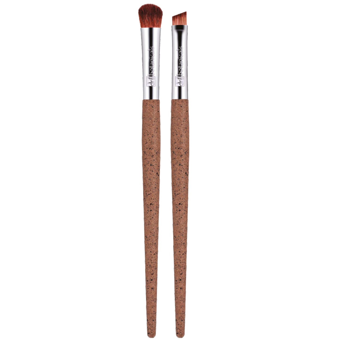 Dr Botanicals Coffee Ground Set Of 2 Eye Brushes Twin Value Savings Pack - Kit - Faithful Nutrition