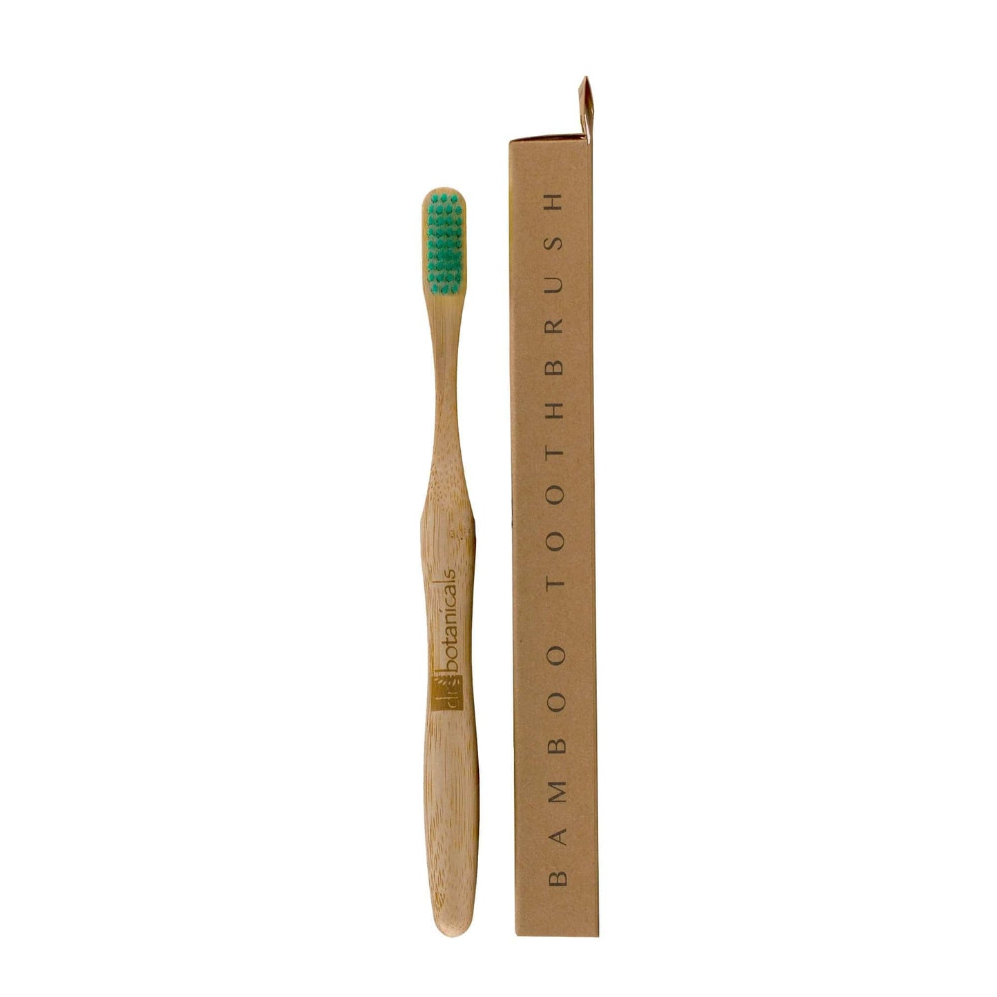 Dr Botanicals Bamboo Toothbrush Green Twin Value Savings Pack - Kit - Faithful Nutrition