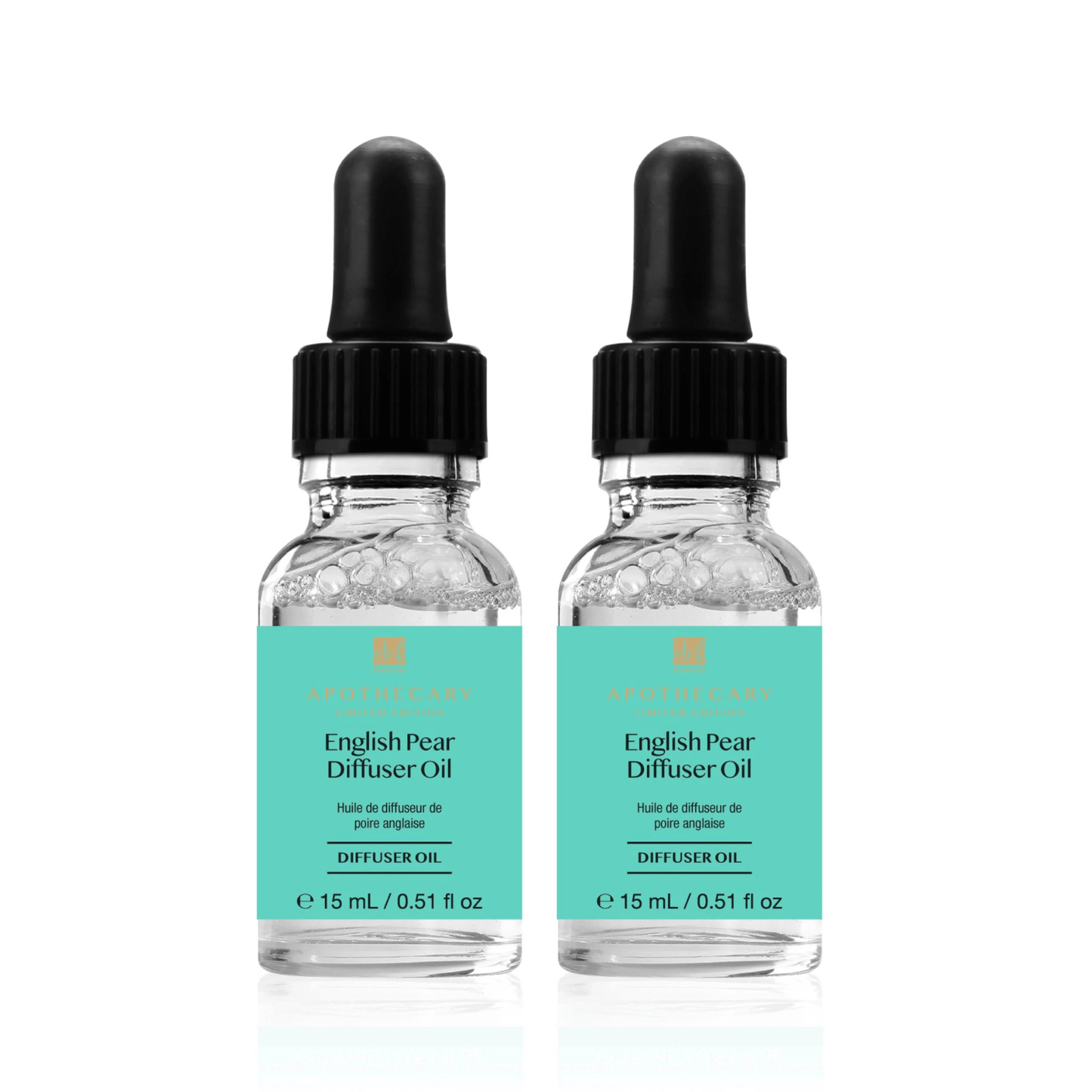 Dr Botanicals Happy & Cheerful English Pear Diffuser Oil 15ml Twin Value Savings Pack - Kit - Faithful Nutrition