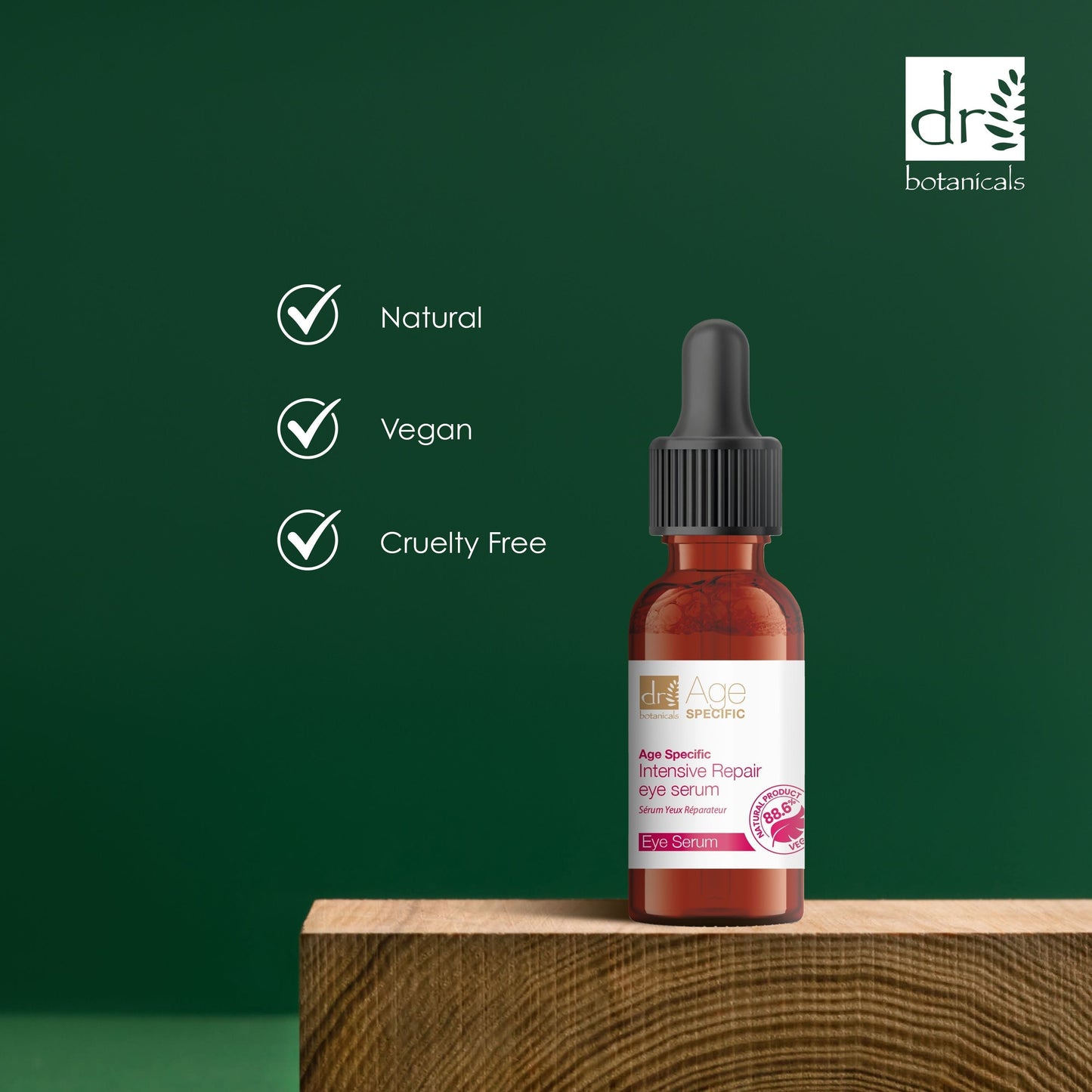 Dr Botanicals Age Specific Intensive Repair Eye Serum 15ml Twin Value Savings Pack - Kit - Faithful Nutrition