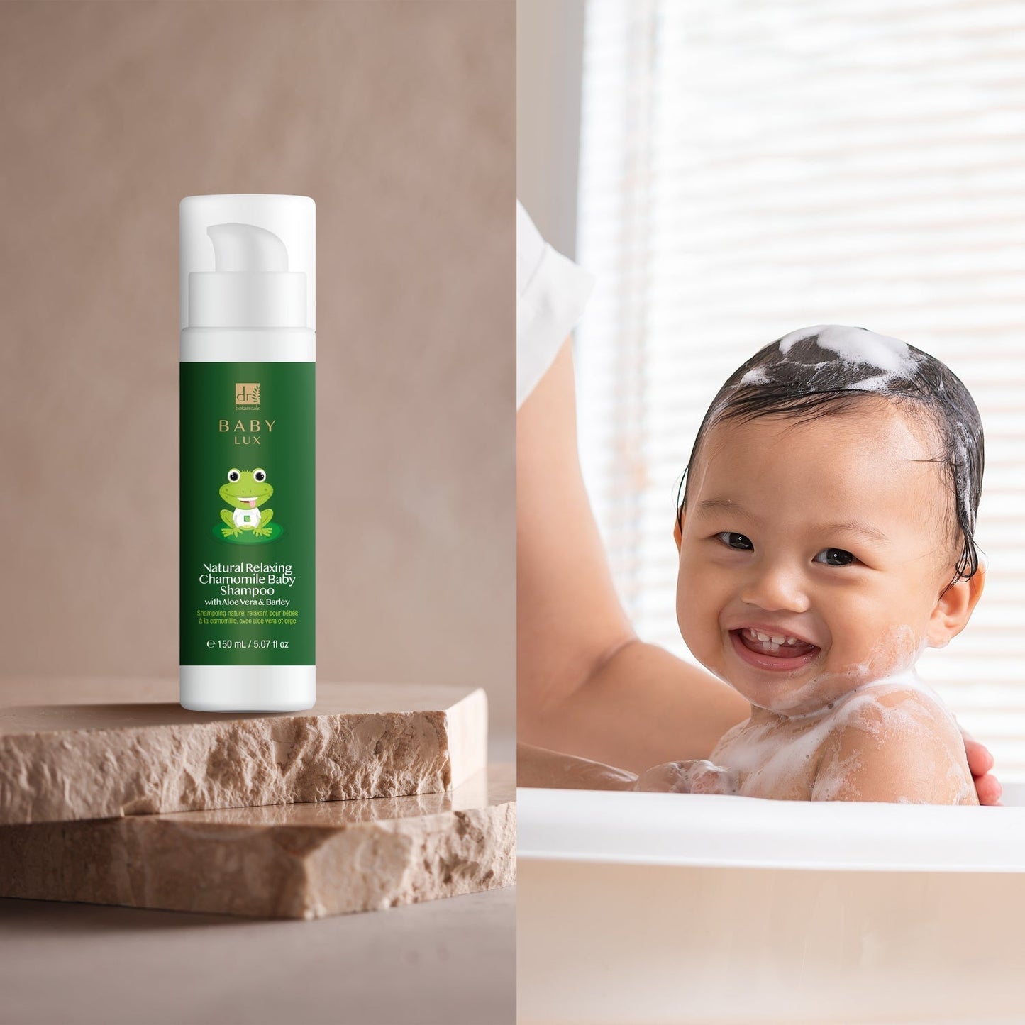 Dr Botanicals Baby Lux Natural Relaxing Chamomile Baby Shampoo 150ml Twin Value Savings Pack - Kit - Faithful Nutrition