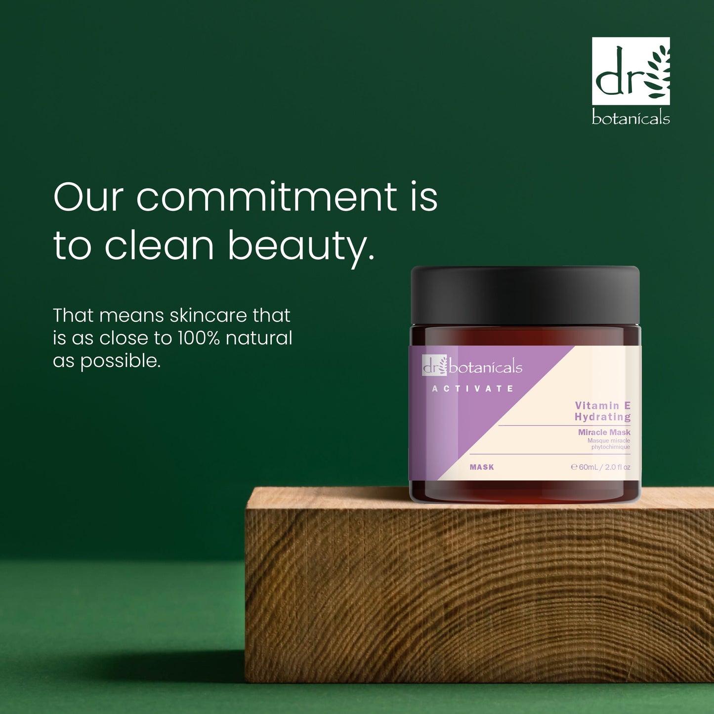 Dr Botanicals Activate Phytochemical Miracle Mask 60ml Twin Value Savings Pack - Kit - Faithful Nutrition