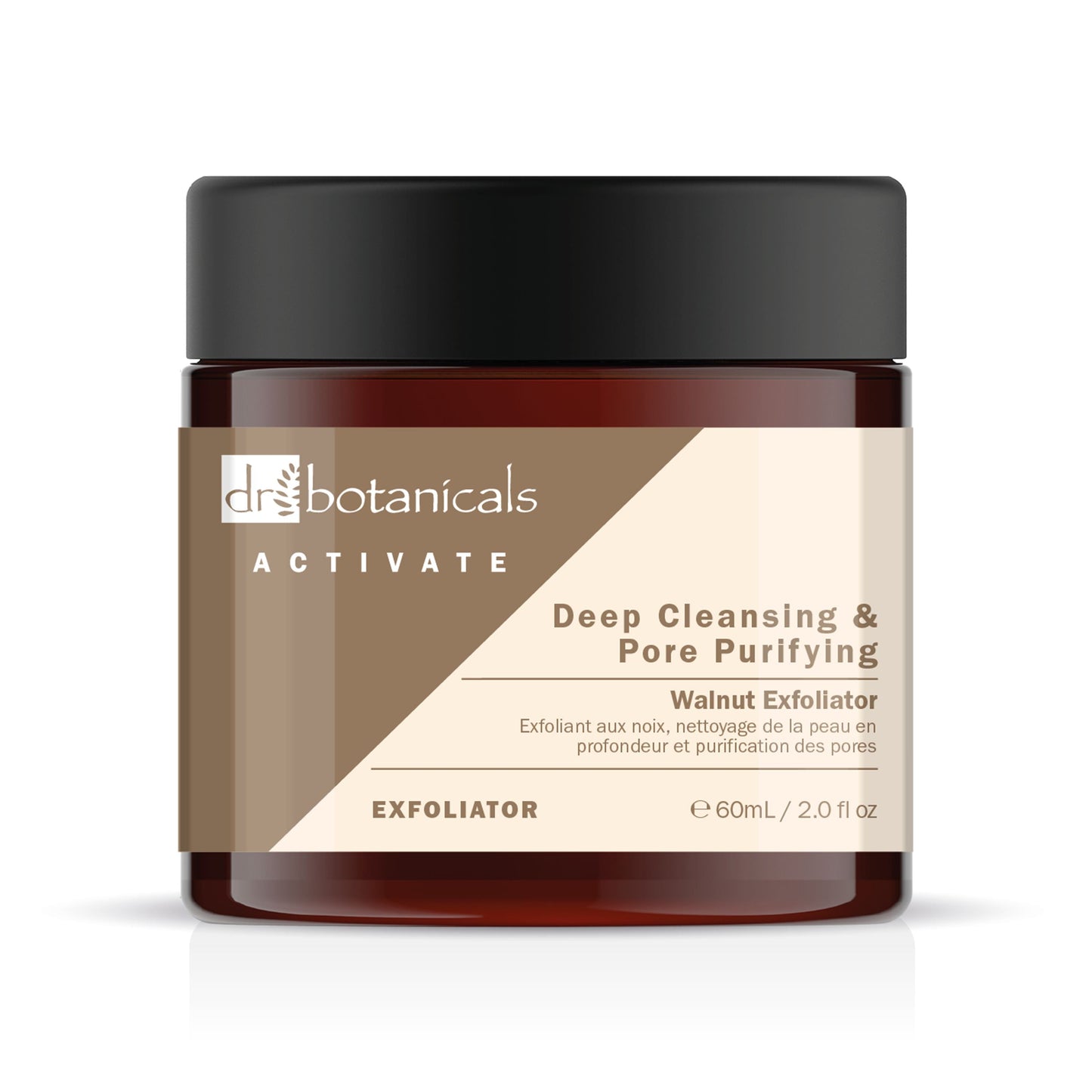 Dr Botanicals Activate Deep Cleansing & Pore Purifying Walnut Exfoliator 60ml Twin Value Savings Pack - Kit - Faithful Nutrition