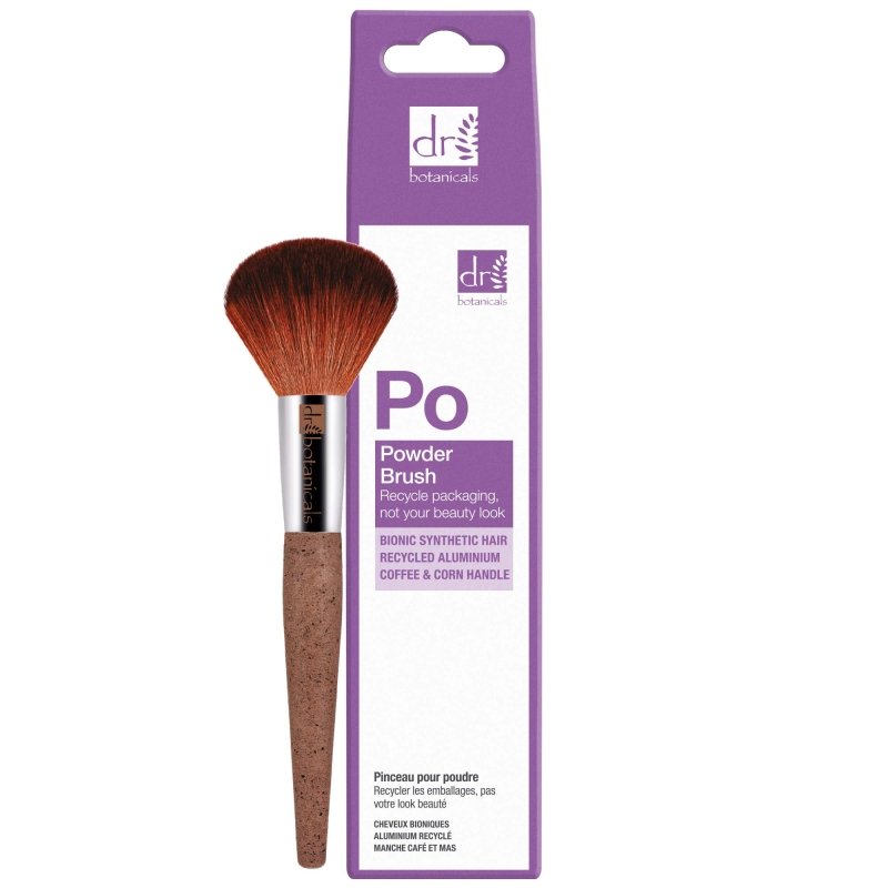 Coffee Ground Powder Brush - Makeup Brushes - Faithful Nutrition