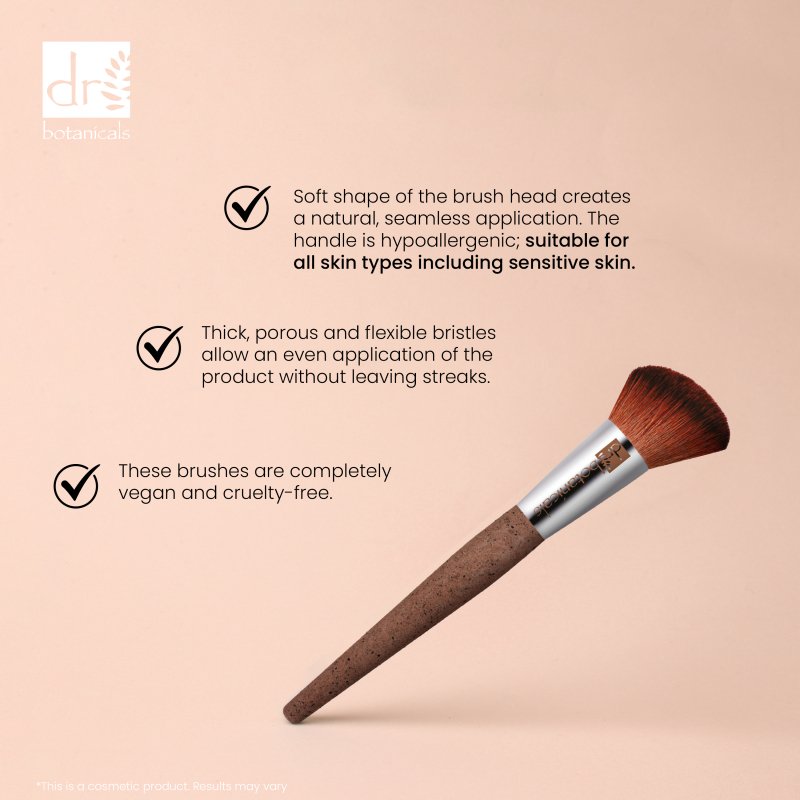 Coffee Ground Blush Brush - Makeup Brushes - Faithful Nutrition