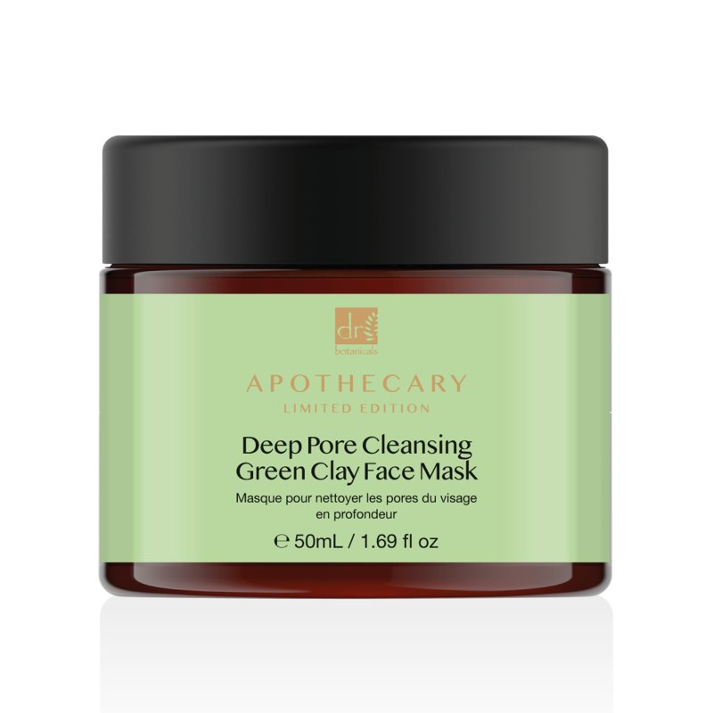 Dr Botanicals Deep Pore Cleansing Green Clay Face Mask 50ml - Mask - Faithful Nutrition