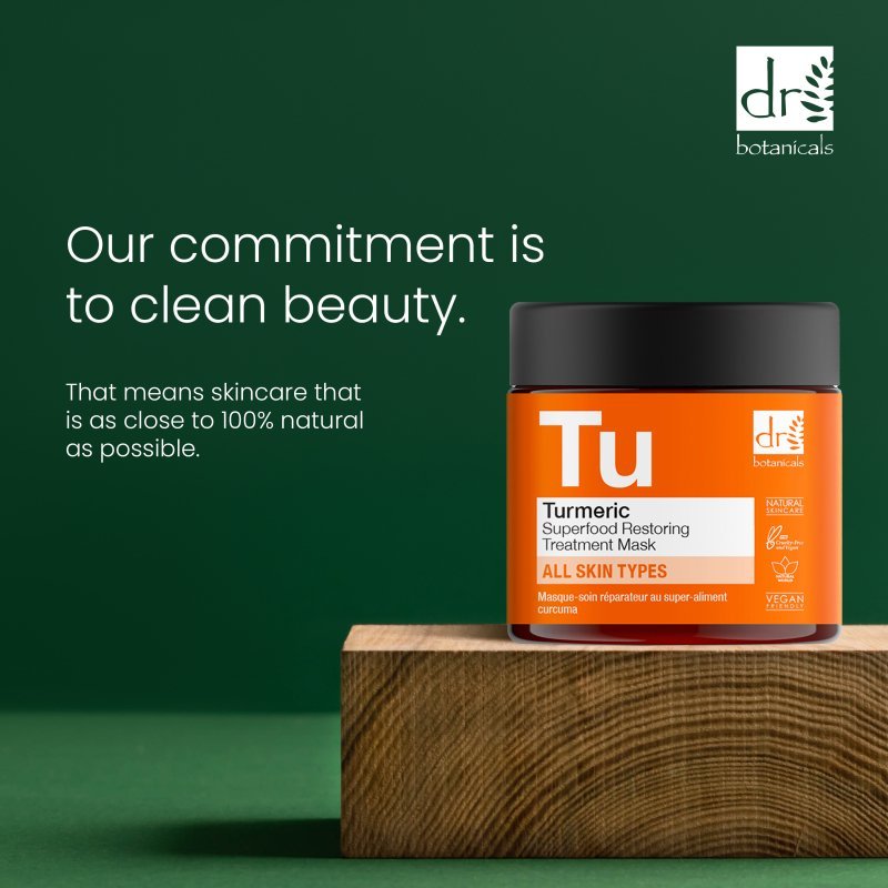 Turmeric Superfood Restoring Treatment Mask 60ml - Mask - Faithful Nutrition