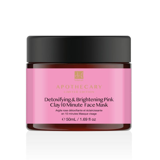 Detoxifying & Brightening Pink Clay 10 Minute Face Mask 50ml - Mask - Faithful Nutrition