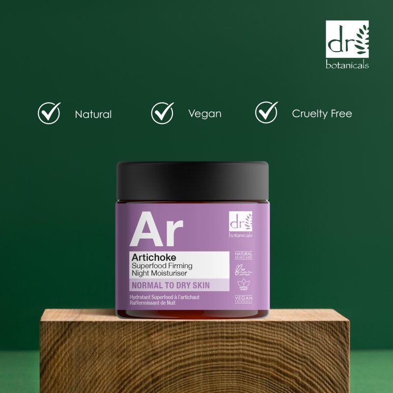 Artichoke Superfood Firming Night Moisturiser 60ml - Moisturiser - Faithful Nutrition