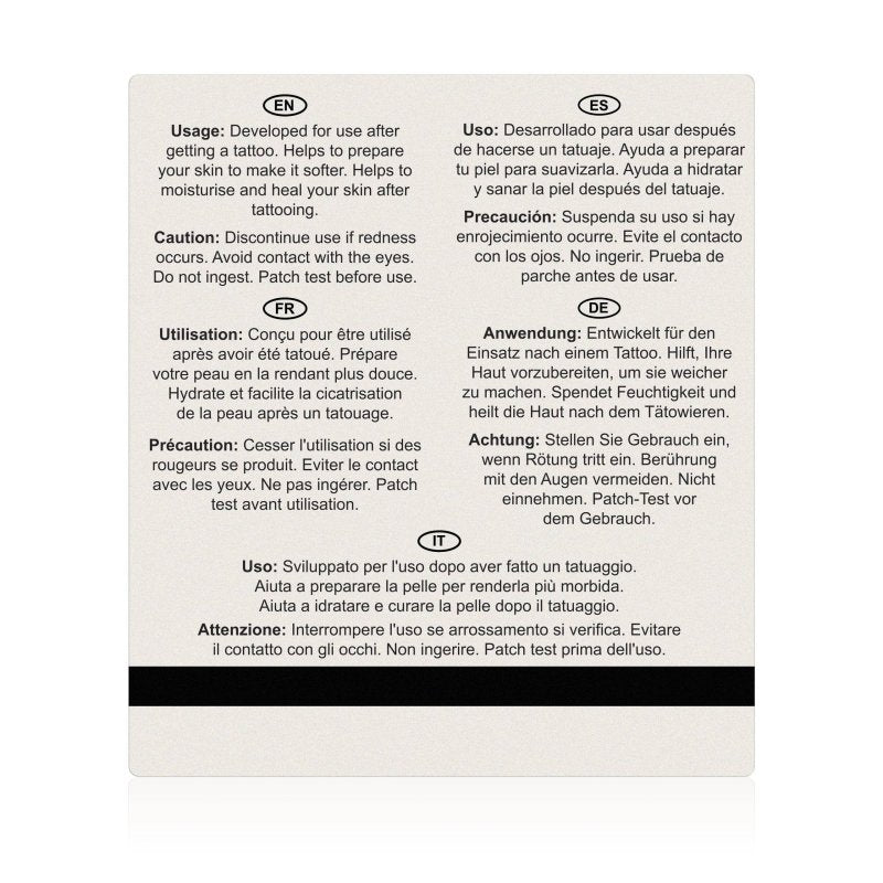 Tattoo Cream 50ml - Moisturiser - Faithful Nutrition