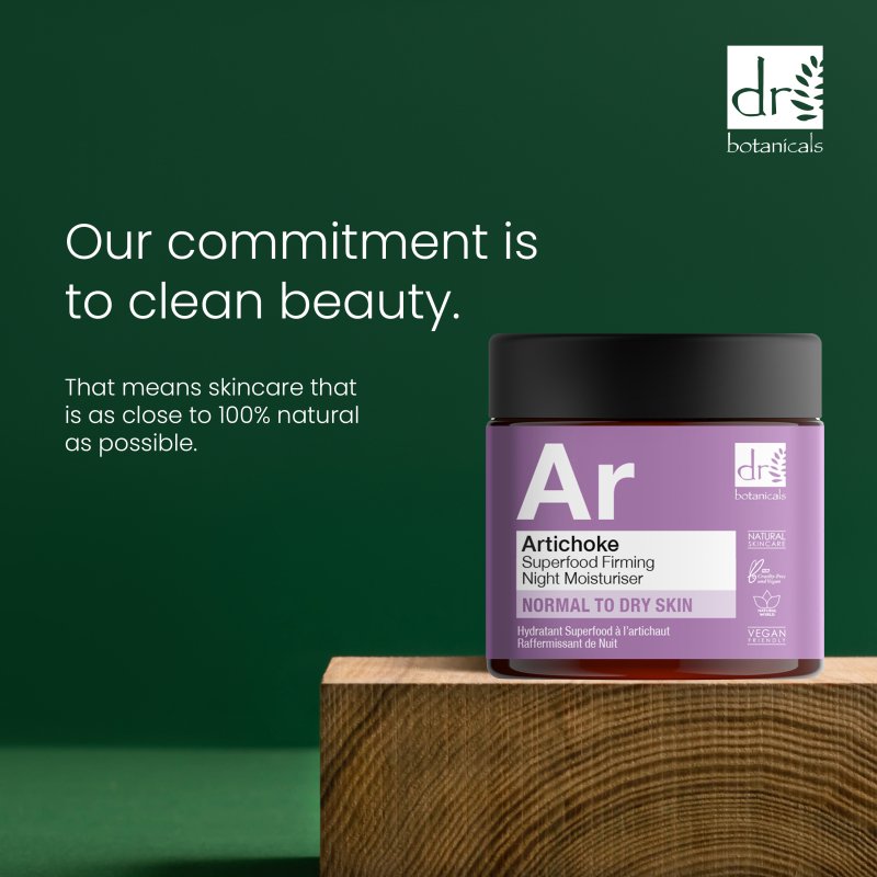 Artichoke Superfood Firming Night Moisturiser 60ml - Moisturiser - Faithful Nutrition