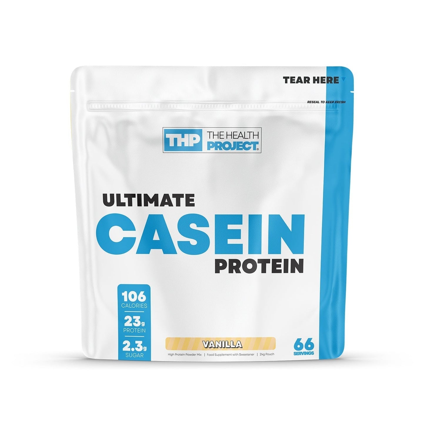 The Health Project Ultimate Casein Protein 2kg - Protein - Faithful Nutrition