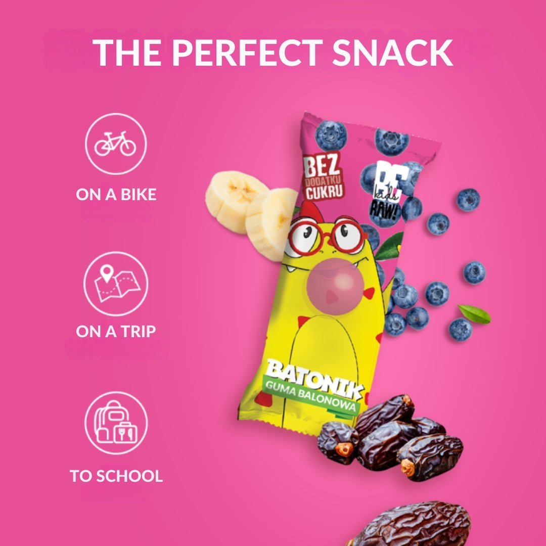 Kids Bubble gum bar 25g - Snack - Faithful Nutrition