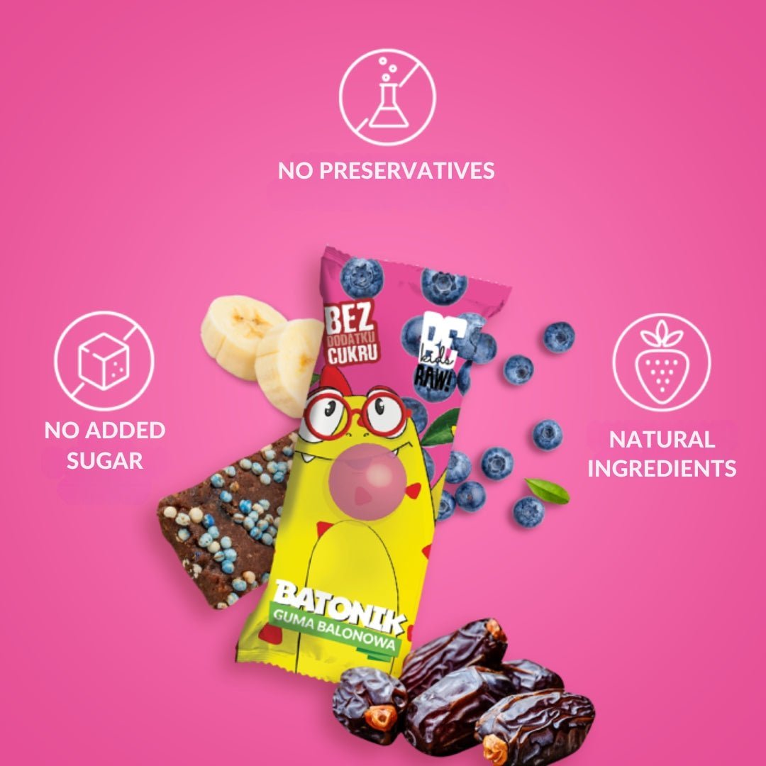 16x Kids Bubble gum bar 25g - Snack - Faithful Nutrition