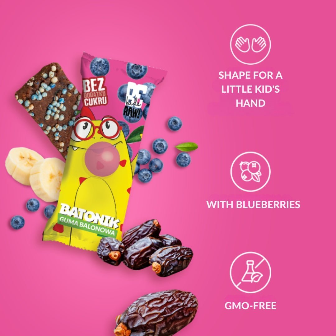 Kids Bubble gum bar 25g - Snack - Faithful Nutrition