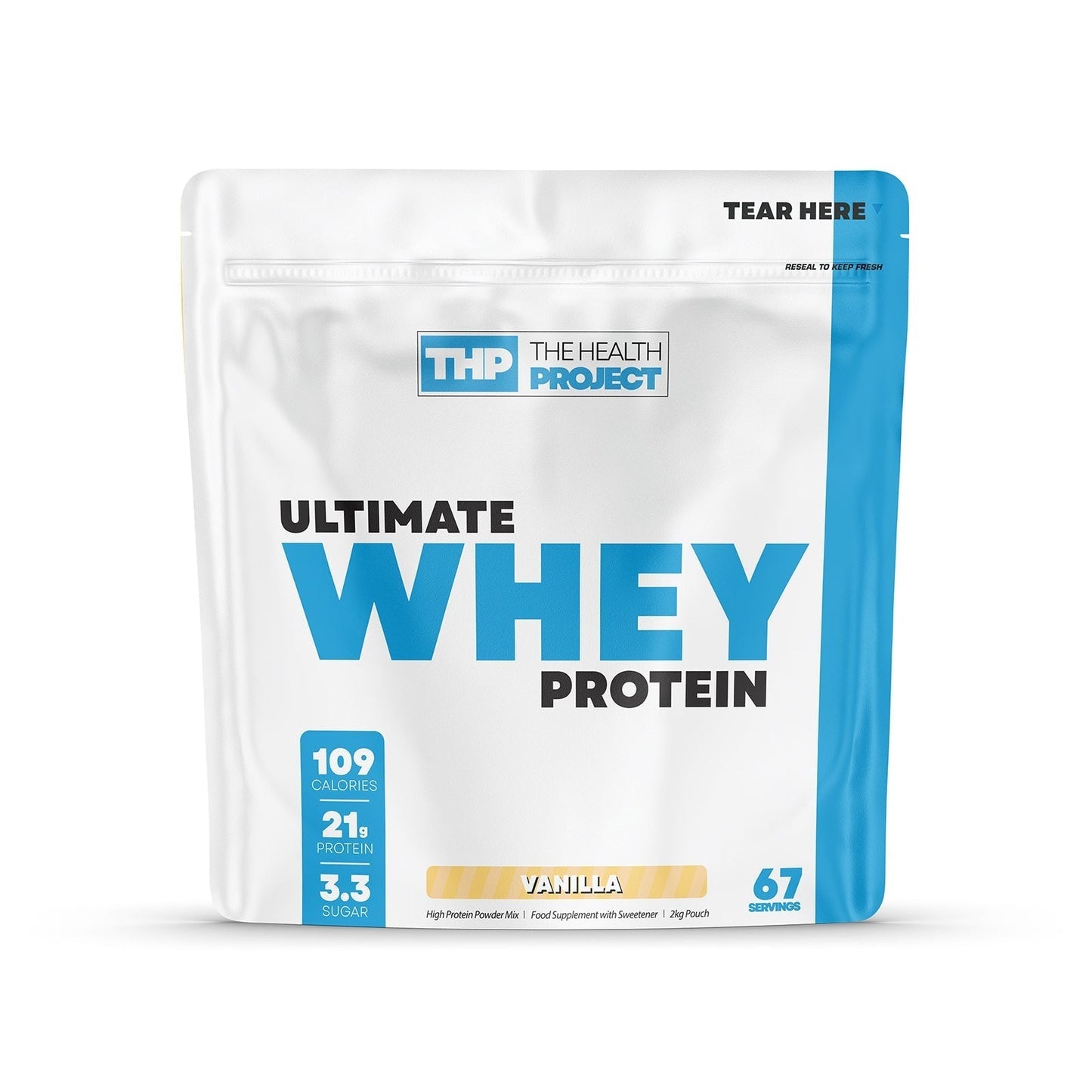 The Health Project Ultimate Whey Protein 2kg - Sports Supplements - Faithful Nutrition