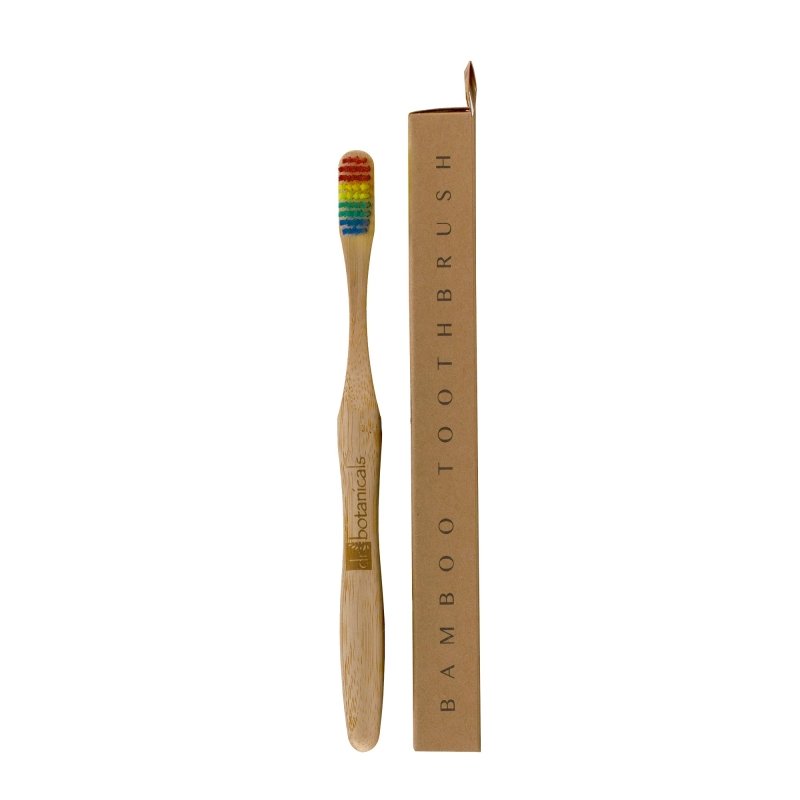 Bamboo Toothbrush Rainbow - Teeth Whitening - Faithful Nutrition