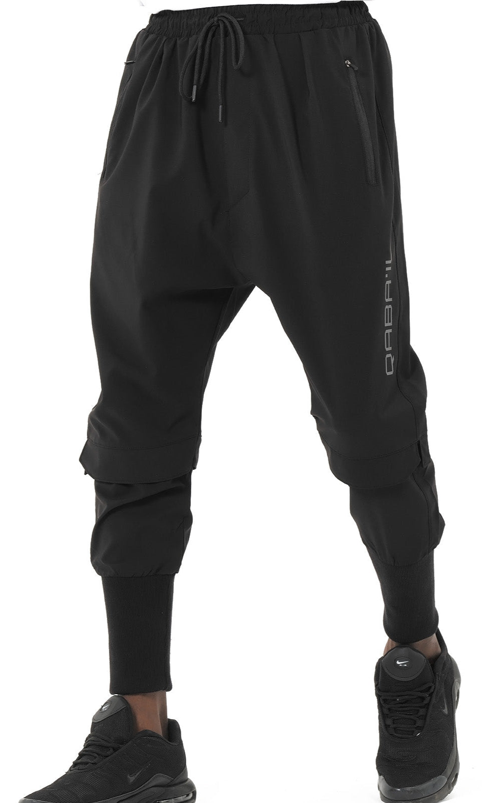 QL Pantalon Cross Over in Black  MOOMENN Men Clothing 8031 Pantalon Cross-Over / Black / XXL Faithful Nutrition