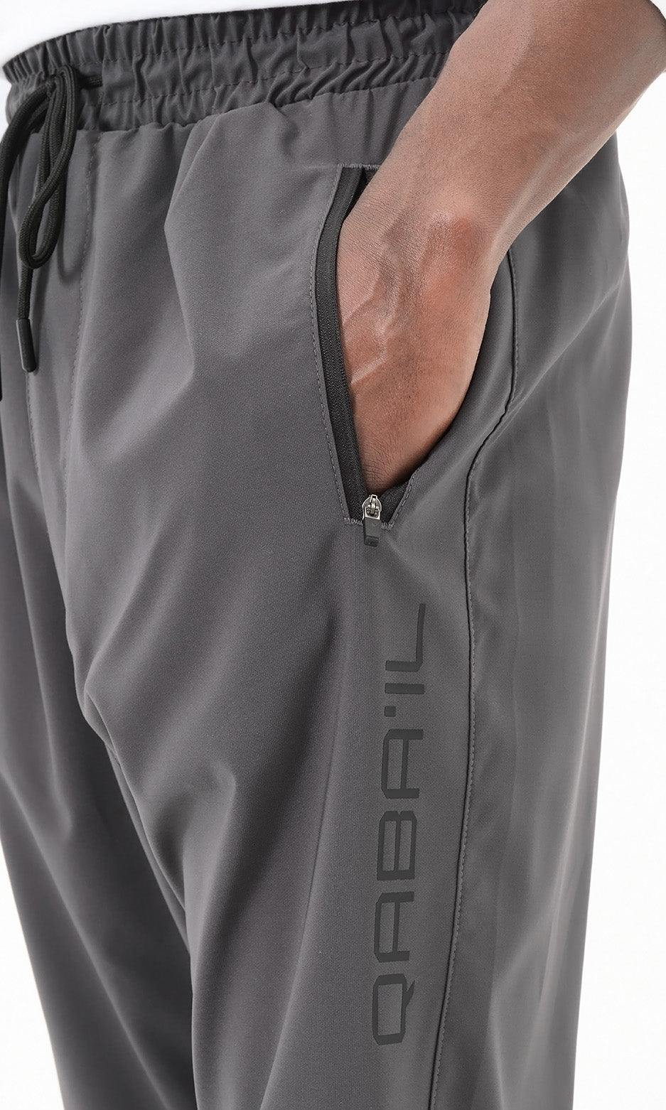 QL Pantalon Cross Over in Dark Grey  MOOMENN Men Clothing  Faithful Nutrition