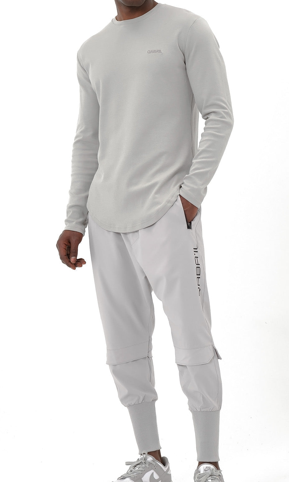 QL Pantalon Cross Over in Grey  MOOMENN Men Clothing  Faithful Nutrition