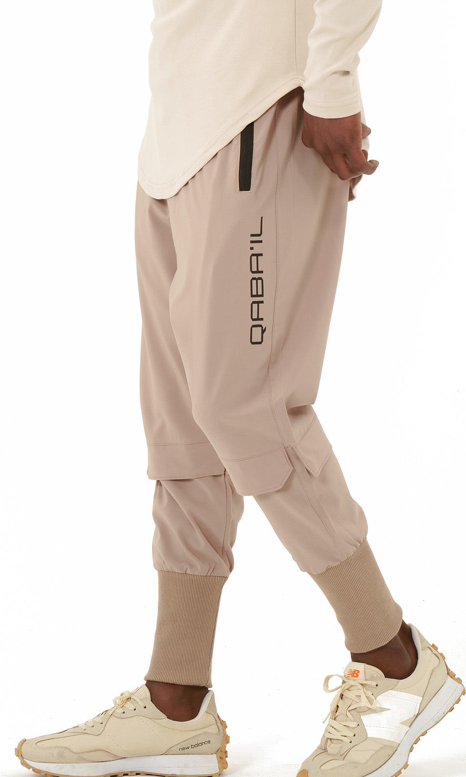 QL Pantalon Cross Over in Taupe  MOOMENN Men Clothing  Faithful Nutrition
