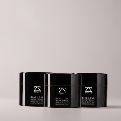 Black Oud Matte Pomade for Men  ZOUSZ Pomade 3 Faithful Nutrition