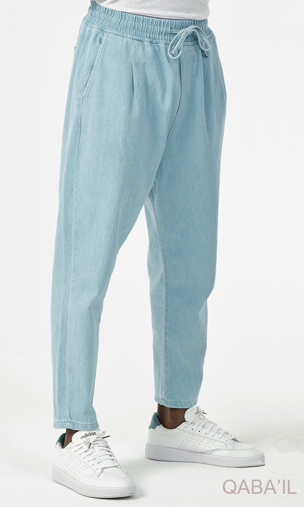 QL Relaxed Jeans Urban Classik in Washed Blue  MOOMENN Men Clothing  Faithful Nutrition